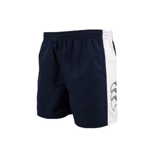 Mens Panelled Tactic Short in Navy