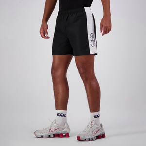 MENS PANELLED TACTIC SHORT BLACK