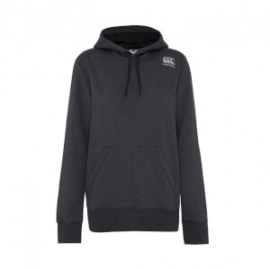 WOMENS CORE OVER HEAD HOODIE - BLACK