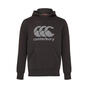 KIDS CORE OVER HEAD HOODIE IN BLACK-6YR