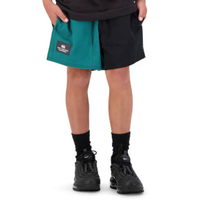KIDS REVOLT HARLEQUIN SHORT IN BLACK-8YR