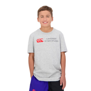 KIDS OF NZ SHORT SLEEVE T-SHIRT IN GREY-8YR