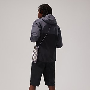 Men's Corbeck Windproof Jacket - Grey / Black