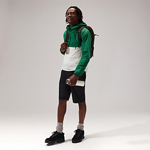 Men's Corbeck Windproof Jacket - Green / Light Grey