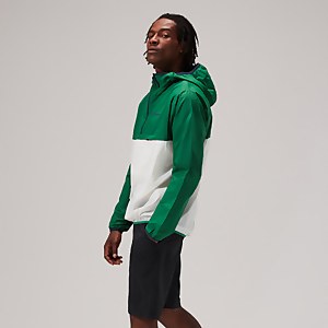 Men's Corbeck Windproof Jacket - Green / Light Grey