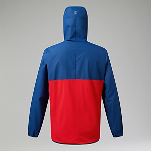 Men's Corbeck Windproof Jacket - Red / Blue