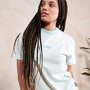 Women's Blue Boy Tee - XS