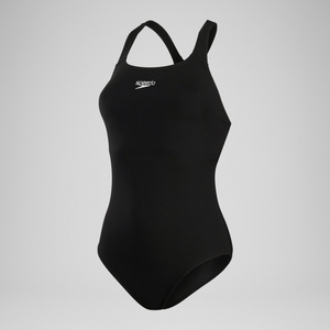 Damen Eco Endurance+ Kickback Badeanzug Schwarz