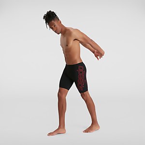 Men's Boom Logo Placement Jammer Black/Red