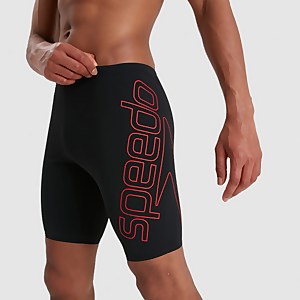 Men's Boom Logo Placement Jammer Black/Red