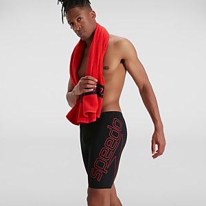Men's Boom Logo Placement Jammer Black/Red