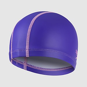 Bonnet Junior pour cheveux longs violet/rose