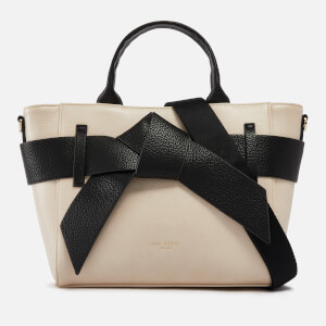 完売間近【TED BAKER】UK発 JIMLIYA BOW リボン バックパック Ted Baker Women's JIMLIYA PU Bow Mini Backpack, Brown, One