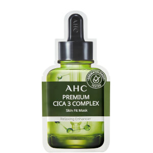 AHC Premium Cica-3 Complex Skin Fit Mask 27ml (5 Pack)