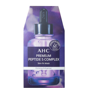 AHC Premium Peptide 5 Complex Skin Fit Mask 27ml (5 Pack)
