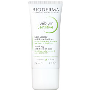 Bioderma Sebium Sensitive Soothing Moisturising Anti-Blemish Cream 30ml