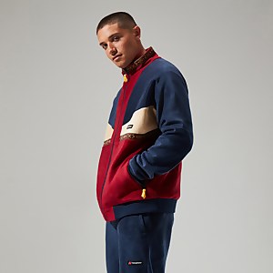 Unisex Tramantana 91 Fleece Jacket - Blue/Red