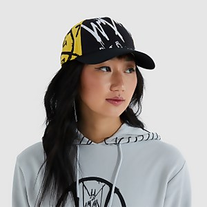 ELLESSE TRAX CAP AM BLACK/YELLOW - ONE SIZE