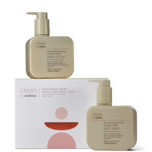 Clean by endota Rose and Tasmanian Lavender Duo Pack