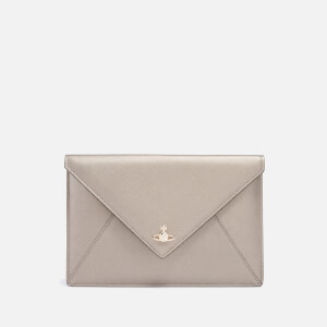 Vivienne Westwood正規品/送料関税込み Saffiano clutch bag Vivienne Westwood Saffiano Leather Envelope Clutch