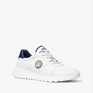 MK X ellesse Monroe Nylon Gabardine and Leather Trainer - 6.5