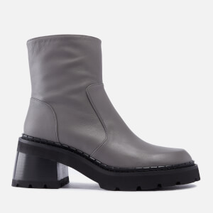 Norris Leather Heeled Ankle