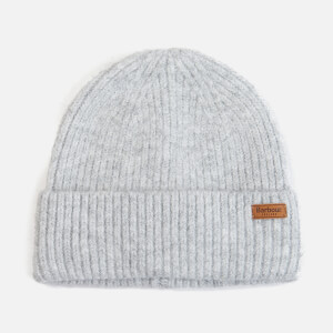 Barbour Pendle Logo-Detailed Ribbed-Knit Beanie