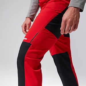 MTN Guide Alpine Hosen für Herren - Rot/Schwarz