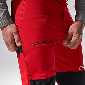 MTN Guide Alpine Hosen für Herren - Rot/Schwarz