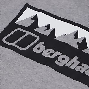Grey Fangs Peak Short Sleeve Tee für Herren - Dunkelgrau
