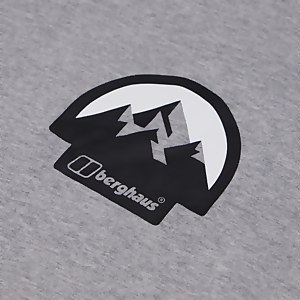 Grossglockner MTN Short Sleeve Tee für Herren - Dunkelgrau