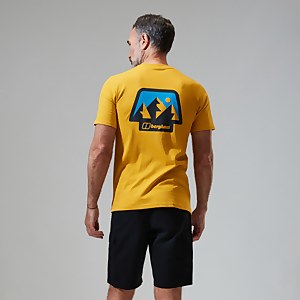 French Pyrenees Short Sleeve Tee für Herren - Braun