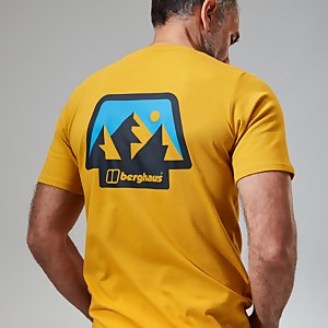 French Pyrenees Short Sleeve Tee für Herren - Braun
