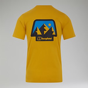French Pyrenees Short Sleeve Tee für Herren - Braun