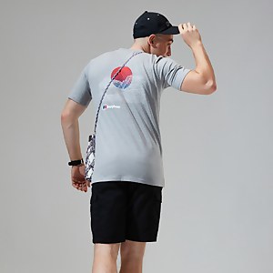 Men's Snowdon Short Sleeve Tee 2.0 Dark Grey