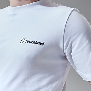 Dolomites MTN Short Sleeve Tee für Herren - Weiß