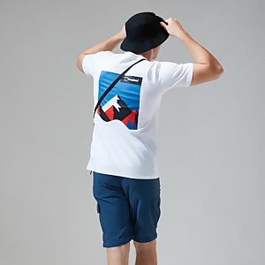 Dolomites MTN Short Sleeve Tee für Herren - Weiß