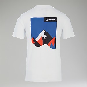 Dolomites MTN Short Sleeve Tee für Herren - Weiß
