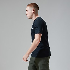 Dolomites MTN Short Sleeve Tee für Herren - Schwarz