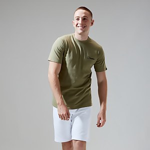 Dolomites MTN Short Sleeve Tee für Herren - Hellgrün