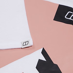 Boyfriend Dolomites MTN Short Sleeve Tee für Damen - Weiß