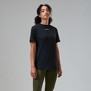 Boyfriend Buttermere Short Sleeve Tee für Damen - Schwarz