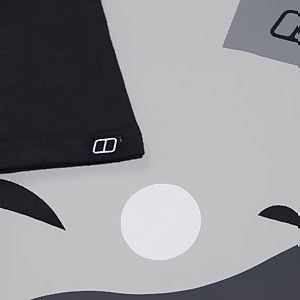 Boyfriend Buttermere Short Sleeve Tee für Damen - Schwarz
