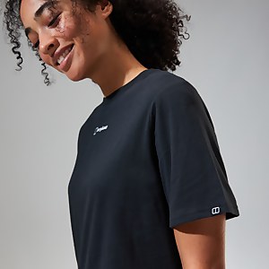 Boyfriend Buttermere Short Sleeve Tee für Damen - Schwarz