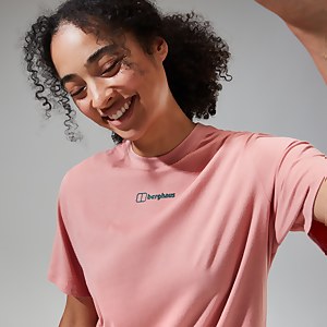 Women's Boyfriend Buttermere Short Sleeve Tee Pink