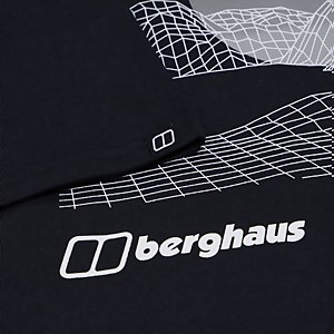 Snowdon Colour Logo Short Sleeve Tee für Herren - Schwarz