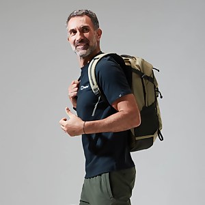 Snowdon Colour Logo Short Sleeve Tee für Herren - Schwarz