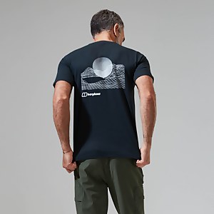 Snowdon Colour Logo Short Sleeve Tee für Herren - Schwarz