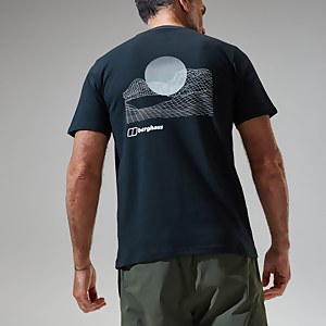 Snowdon Colour Logo Short Sleeve Tee für Herren - Schwarz