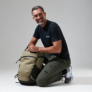 Snowdon Colour Logo Short Sleeve Tee für Herren - Schwarz